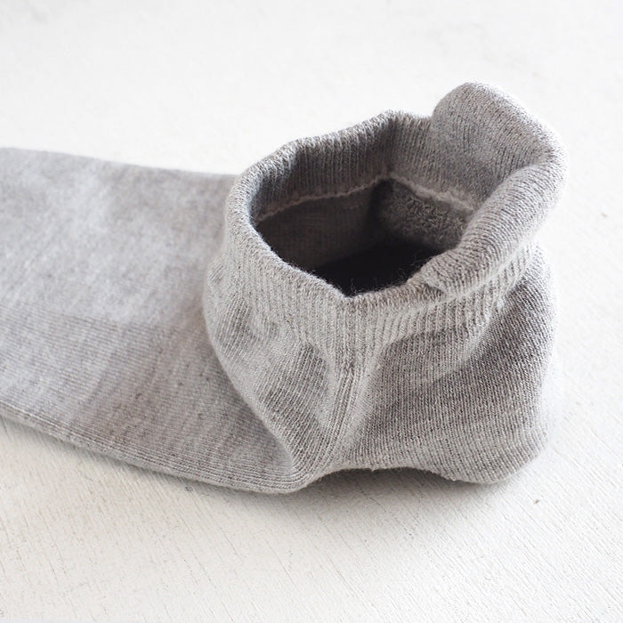 [2 colors] ORGANIC GARDEN tabi-style pile socks, ankle length, off-white, gray, for men and women, unisex [8-0452] 