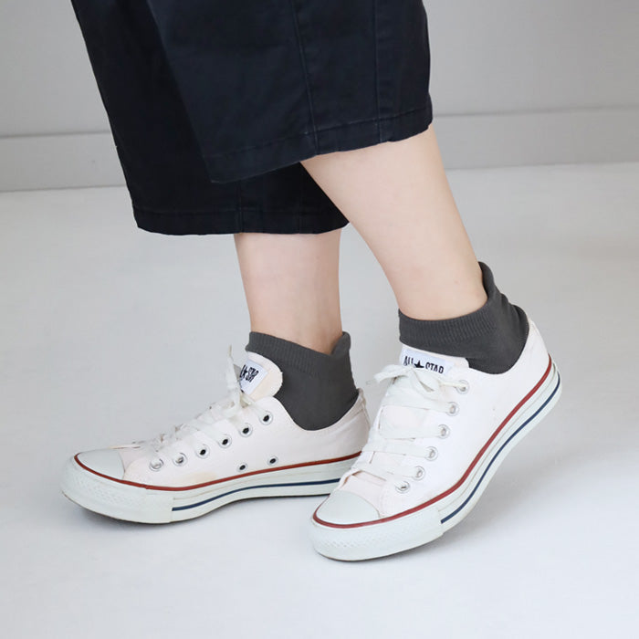 ORGANIC GARDEN quintuple dyed tabi type pile socks ankle length men's women's unisex [8-8283]