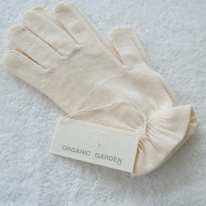 ORGANIC GARDEN Organic Cotton Care Gloves for Men and Women [8-0906] 