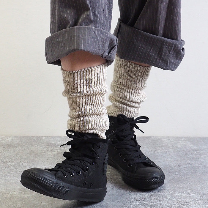 [2 colors] ORGANIC GARDEN 100% organic cotton heel warmers for women [8-0810-79]