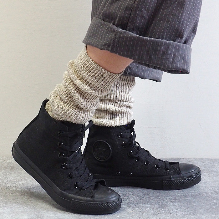 [2 colors] ORGANIC GARDEN 100% organic cotton heel warmers for women [8-0810-79]