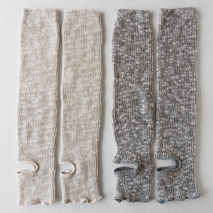 [2 colors] ORGANIC GARDEN 100% organic cotton heel warmers for women [8-0810-79]