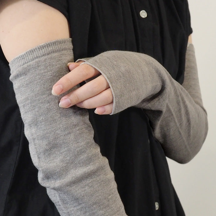 ORGANIC GARDEN UV Care Arm Covers Organic Garden 100% Organic Cotton Women's [8-0805-79]