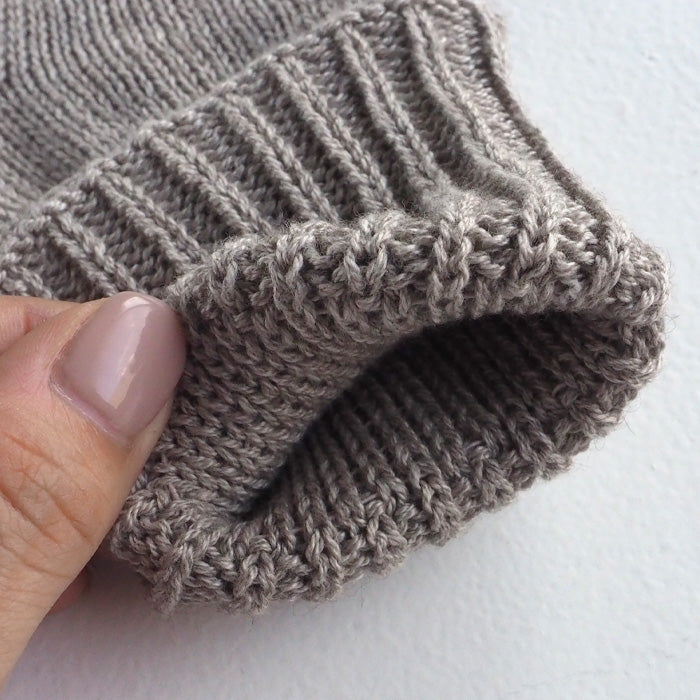 ORGANIC GARDEN(オーガニックガーデン) ヤクウール×スーピマコットン ロング手袋 モクグレー レディース [8-0912-73]