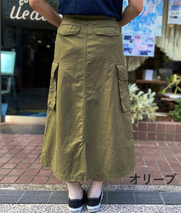 【3色】graphzero(グラフゼロ) カーゴスカート M47 ネイビー ブラウン オリーブ [La-FRCASK-0406]