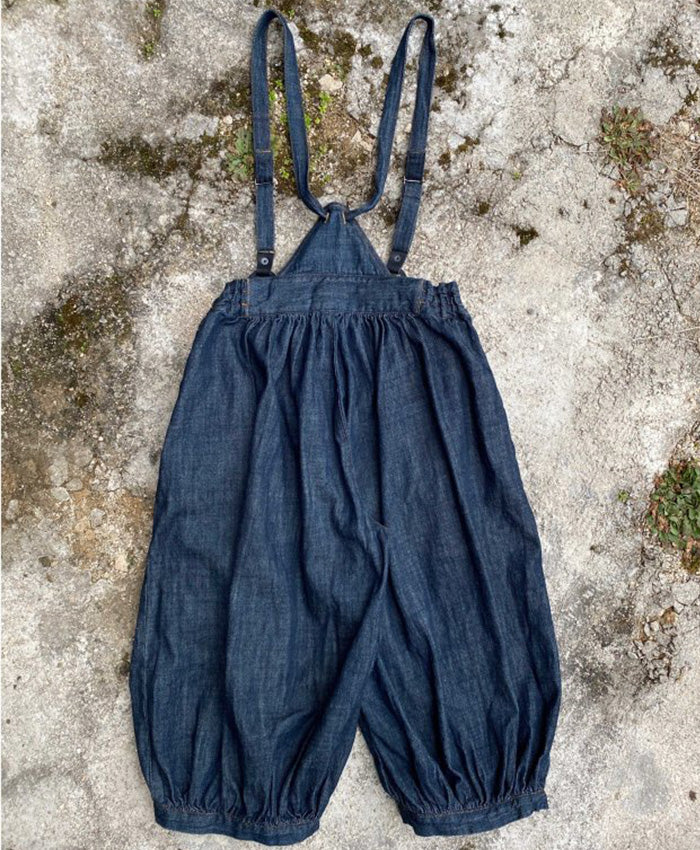 graphzero Clown Pants Indigo Selvage Ladies Free Size [La-PEPT-0502]