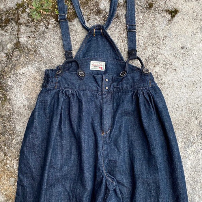 graphzero Clown Pants Indigo Selvage Ladies Free Size [La-PEPT-0502]