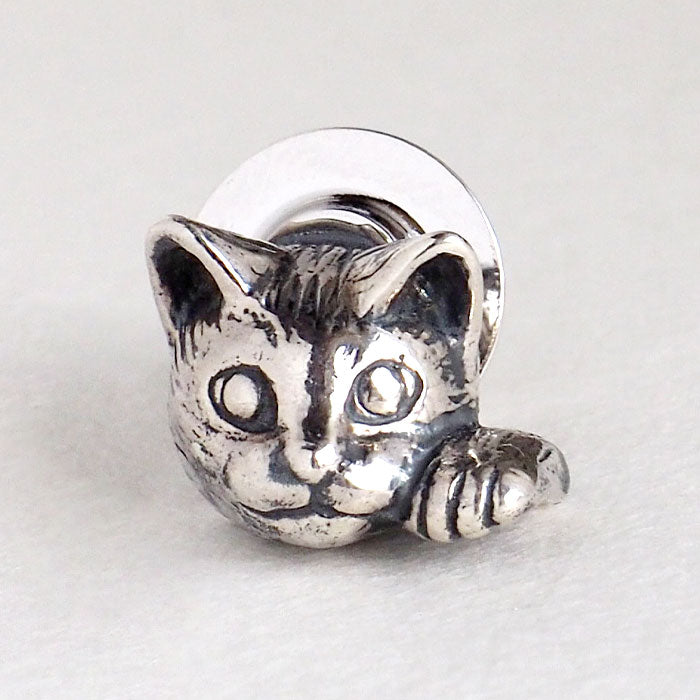 naturama Lucky Cat Pin Brooch “Pixie” Silver 925 [AB02]