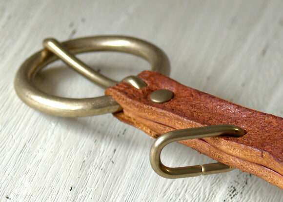 ANNAK（アナック） ナローリング ウォッシュドレザーベルト ベージュ レディース [AK10TA-C0011S-BEG]