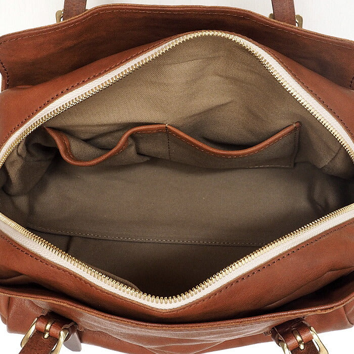 ANNAK Boston bag S size Tochigi leather Washed leather Beige [AK14TA-A0002-BEG] 