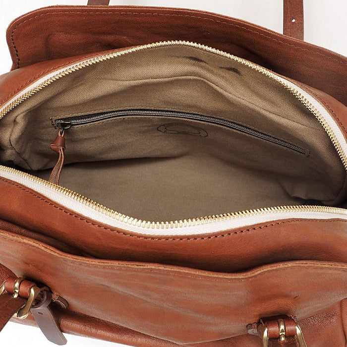 ANNAK Boston bag S size Tochigi leather Washed leather Beige [AK14TA-A0002-BEG] 