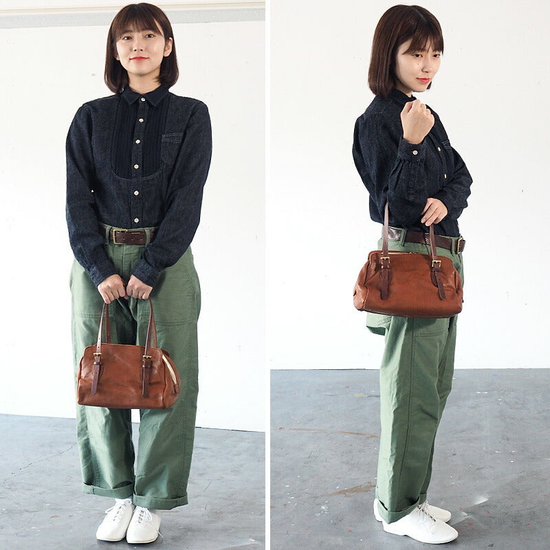 ANNAK(アナック) ボストンバッグ Sサイズ 栃木レザー ウォッシュド