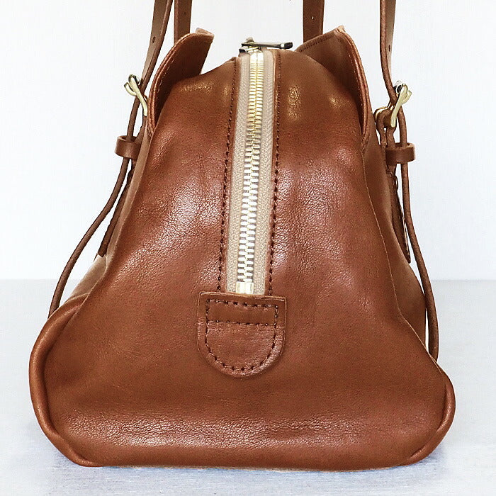 ANNAK Boston bag S size Tochigi leather Washed leather Beige [AK14TA-A0002-BEG] 