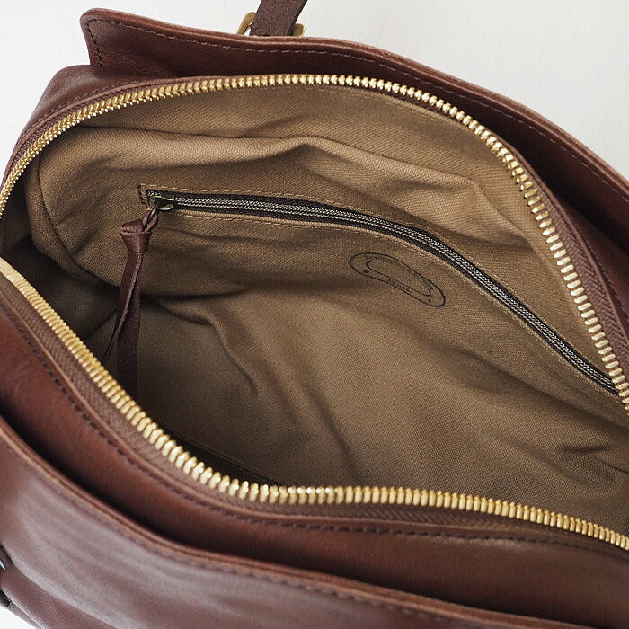 ANNAK Boston bag S size Tochigi leather Washed leather Dark brown [AK14TA-A0002-DBR] 