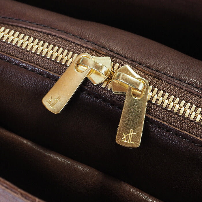 ANNAK Boston bag S size Tochigi leather Washed leather Dark brown [AK14TA-A0002-DBR] 