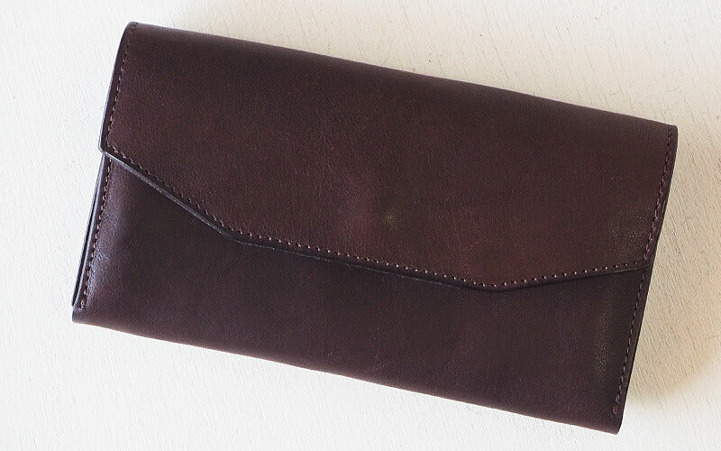 ANNAK（アナック） 栃木レザー ギャルソンロングウォレット ダークブラウン [AK14TA-B0039-DBR]