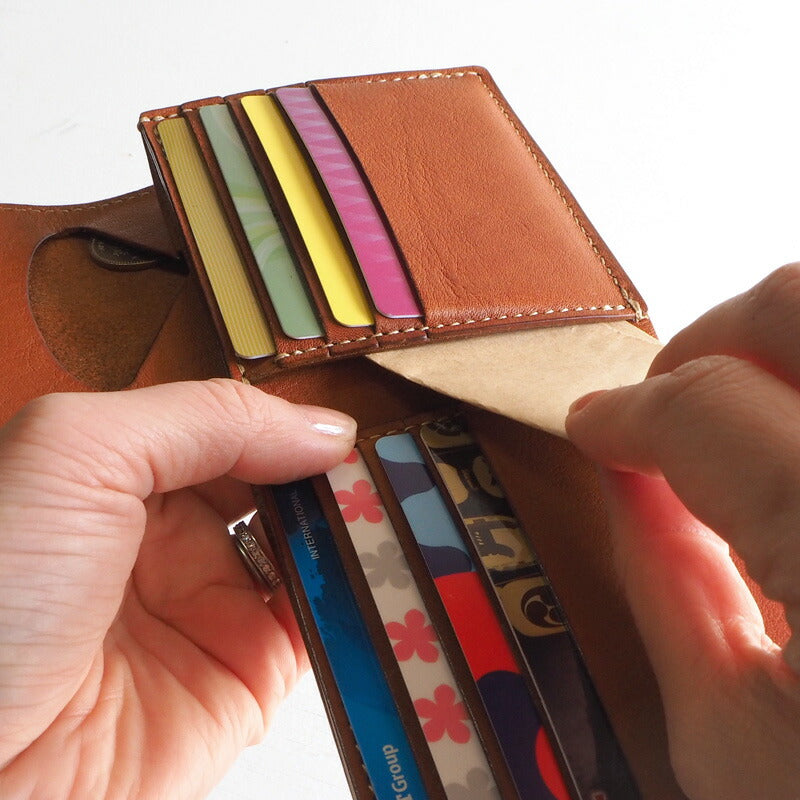 ANNAK Tochigi Leather Compact Bifold Garson 錢包 All Leather 米色 [AK16TA-B0054-BEG] 