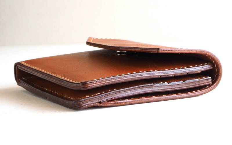 ANNAK Tochigi Leather Compact Bifold Garson 錢包 All Leather 米色 [AK16TA-B0054-BEG] 