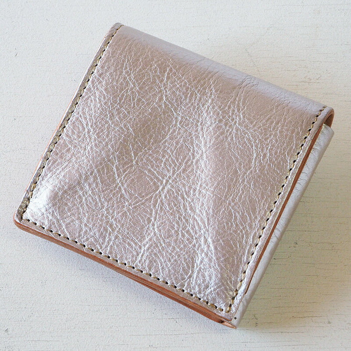 ANNAK Compact Folio Garcon 錢包 粉色 銀色 [AK16TA-B0054-SLV] 