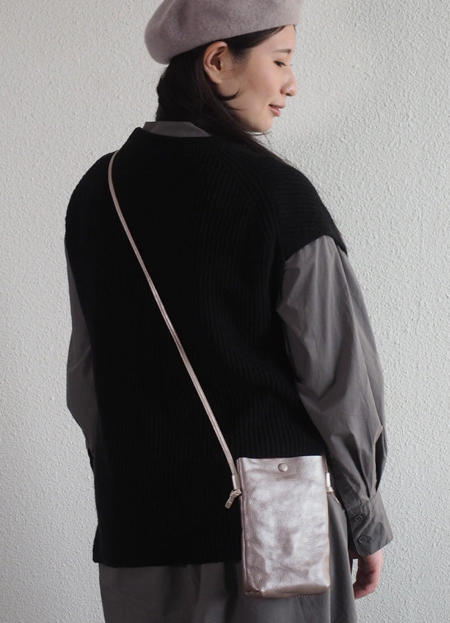 ANNAK Mini Shoulder Pouch Sacoche Women's Men's Unisex [AK18TA-A0096] Mobile Shoulder Bag Smartphone Pouch Pochette 