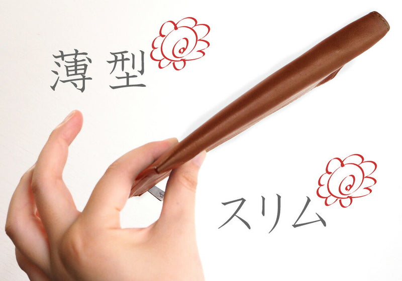 ANNAK Tochigi Leather L-shaped Long Wallet Slim Wallet Beige [AK19TA-B0072-BEG] 