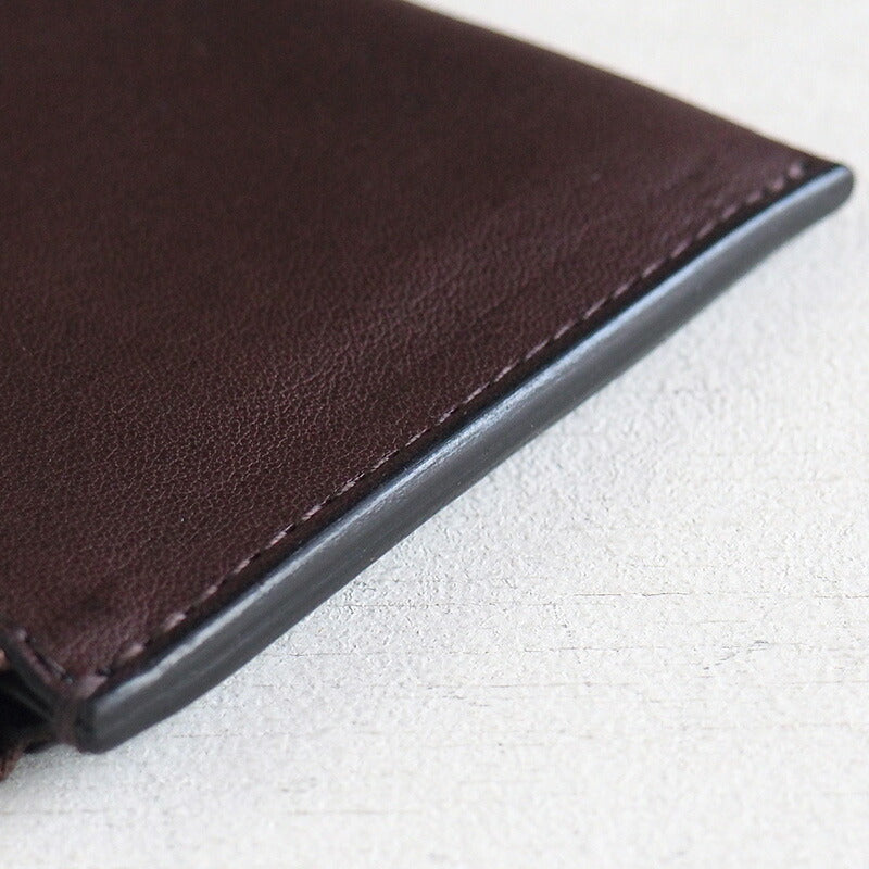 ANNAK Tochigi Leather L-shaped Long Wallet Slim Wallet Dark Brown [AK19TA-B0072-DBR] 