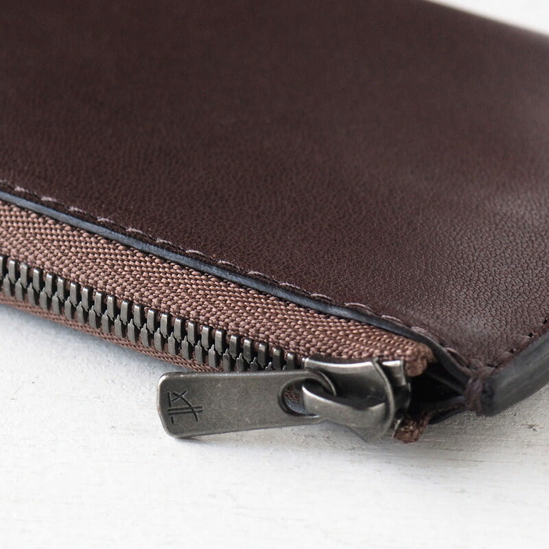 ANNAK Tochigi Leather L-shaped Long Wallet Slim Wallet Dark Brown [AK19TA-B0072-DBR] 