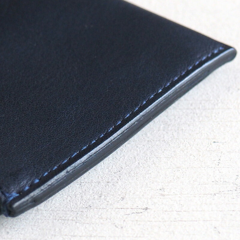 ANNAK Tochigi Leather L-shaped Long Wallet Slim Wallet Navy [AK19TA-B0072-NVY] 