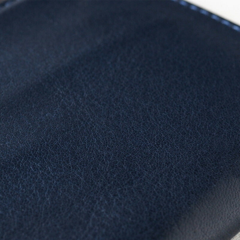 ANNAK Tochigi Leather L-shaped Long Wallet Slim Wallet Navy [AK19TA-B0072-NVY] 