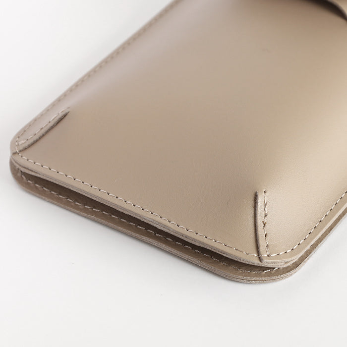 ANNAK（アナック）薄マチ サコッシュ ショルダーバッグ レディース メンズ 男女兼用 ナチュラルカラー [AK20TA-A0019-N]