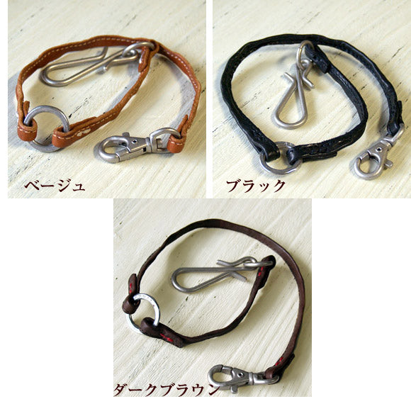 ANNAK Washed Leather Wallet Cord [AK6TA-D0018]