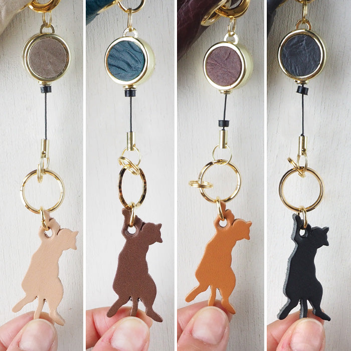 aoneco 2WAY shoulder bag [an009] waji's protective cat project, which deals with leather products cat cat shoulder handbag sacoche genuine leather beige green brown black