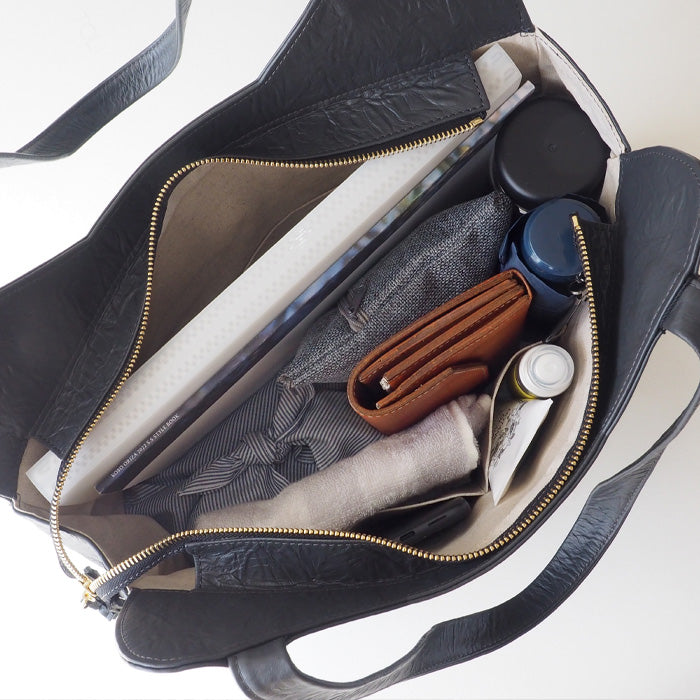 aoneco(アオネコ) トートバッグ 猫の毛並みの型押し 姫路レザー [an010] 革製品を手がけるwajiさんの保護猫プロジェクト ネコ 猫 肩掛け 大きめ ハンドバッグ ベージュ 緑 茶 黒