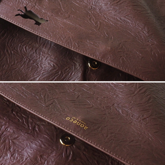 aoneco(アオネコ) トートバッグ 猫の毛並みの型押し 姫路レザー [an010] 革製品を手がけるwajiさんの保護猫プロジェクト ネコ 猫 肩掛け 大きめ ハンドバッグ ベージュ 緑 茶 黒