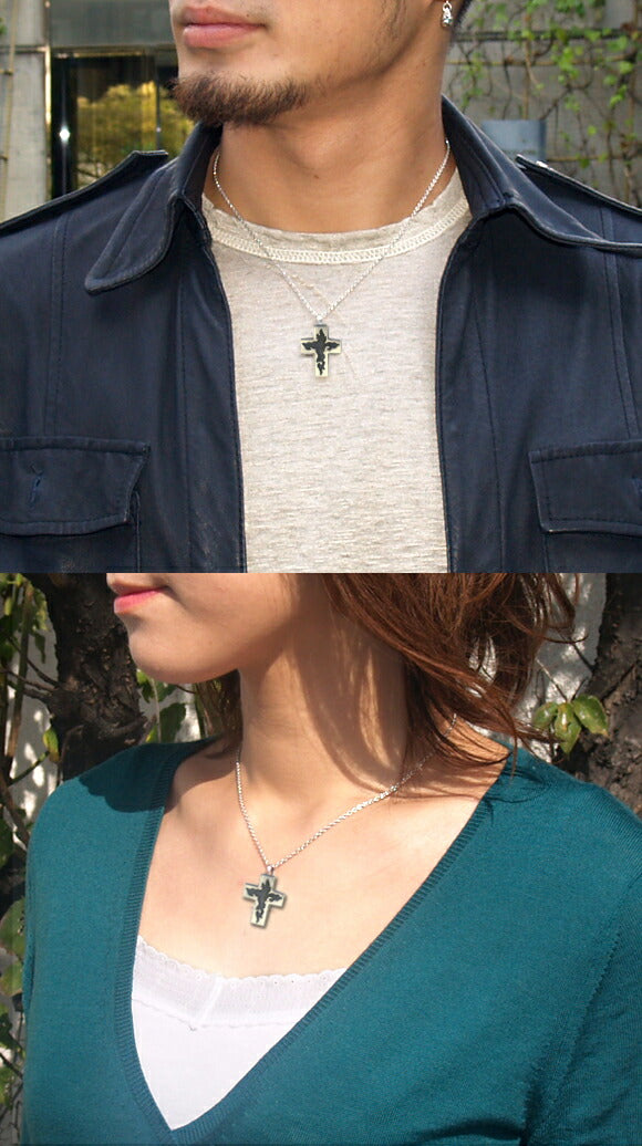 naturama(ナチュラマ) シルバーネックレス“Fortune Cross－フォーチュンクロス－” [AP23]