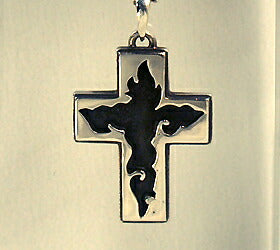 naturama Silver Necklace “Fortune Cross” [AP23] 
