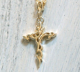 naturama Silver Necklace “Spiritual Cross” [AP24] 