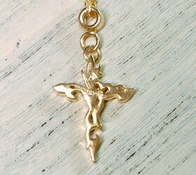 naturama Silver Necklace “Spiritual Cross” [AP24] 