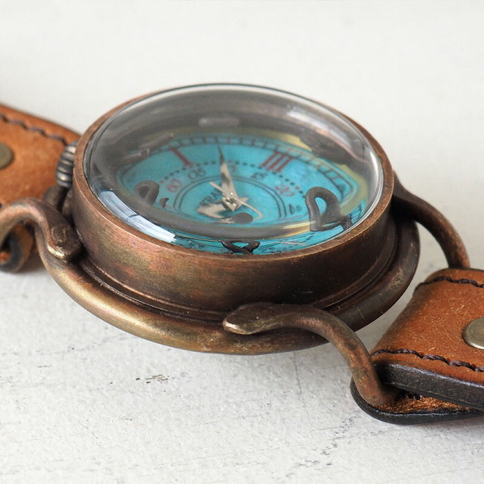 ARKRAFT(アークラフト) 手作り腕時計“PATRICE OCEAN－パトリス オーシャン－” プレミアムストラップ [AR-C-001 —  クラフトカフェ
