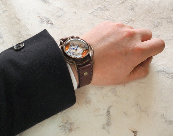 ARKRAFT Handmade Watch “Curtis jumbo” Roman Numeral Premium Strap [AR-C-002-RO] 