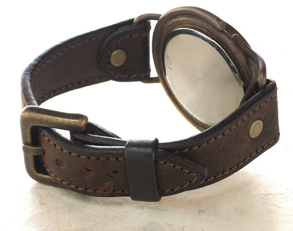 ARKRAFT Handmade Watch "Curtis Large" Kanji Numerals and Japanese Clock Premium Strap [AR-C-002-WA] 