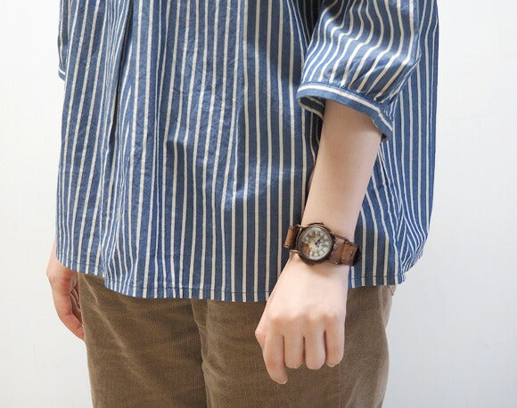 ARKRAFT Handmade Watch "Curtis Medium" Roman Numerals Premium Strap [AR-C-003-RO] 
