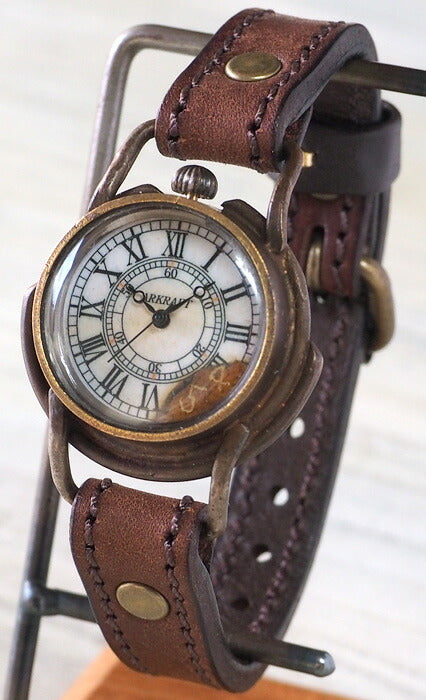 ARKRAFT Handmade Watch "Curtis Small" Roman Numerals Premium Strap [AR-C-004-RO] 