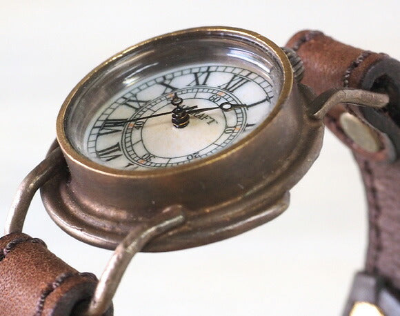 ARKRAFT Handmade Watch "Curtis Small" Roman Numerals Premium Strap [AR-C-004-RO] 