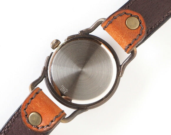 ARKRAFT（アークラフト）手作り腕時計“Addy Medium” ローマ数字 プレミアムストラップ [AR-C-009-RO]