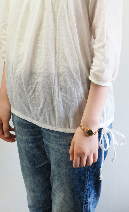 ARKRAFT（アークラフト）手作り腕時計 “Ras” シェル文字盤 アラビア数字 レディース ブレスレットタイプ [AR-C-010-AR]