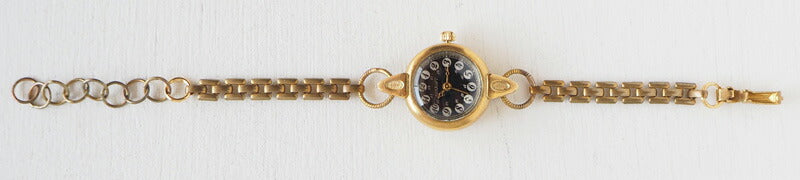 ARKRAFT（アークラフト）手作り腕時計 “Ras” シェル文字盤 アラビア数字 レディース ブレスレットタイプ [AR-C-010-AR]