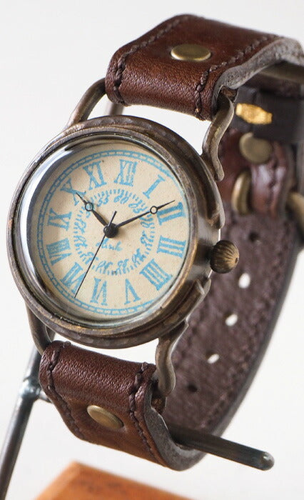 ARKRAFT Handmade Watch “Marvin Medium” Roman Numeral Premium Strap [AR-C-012-RO] 