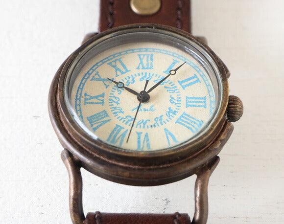 ARKRAFT Handmade Watch “Marvin Medium” Roman Numeral Premium Strap [AR-C-012-RO] 