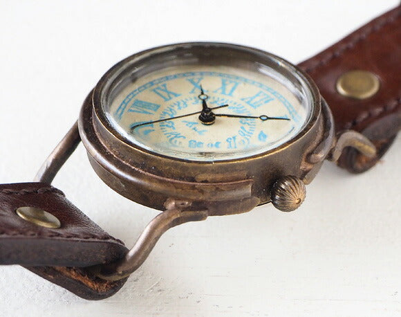 ARKRAFT Handmade Watch “Marvin Medium” Roman Numeral Premium Strap [AR-C-012-RO] 